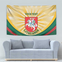 Personalised Lithuania Independence Day Tapestry Coat Of Arms Proud - Wonder Print Shop