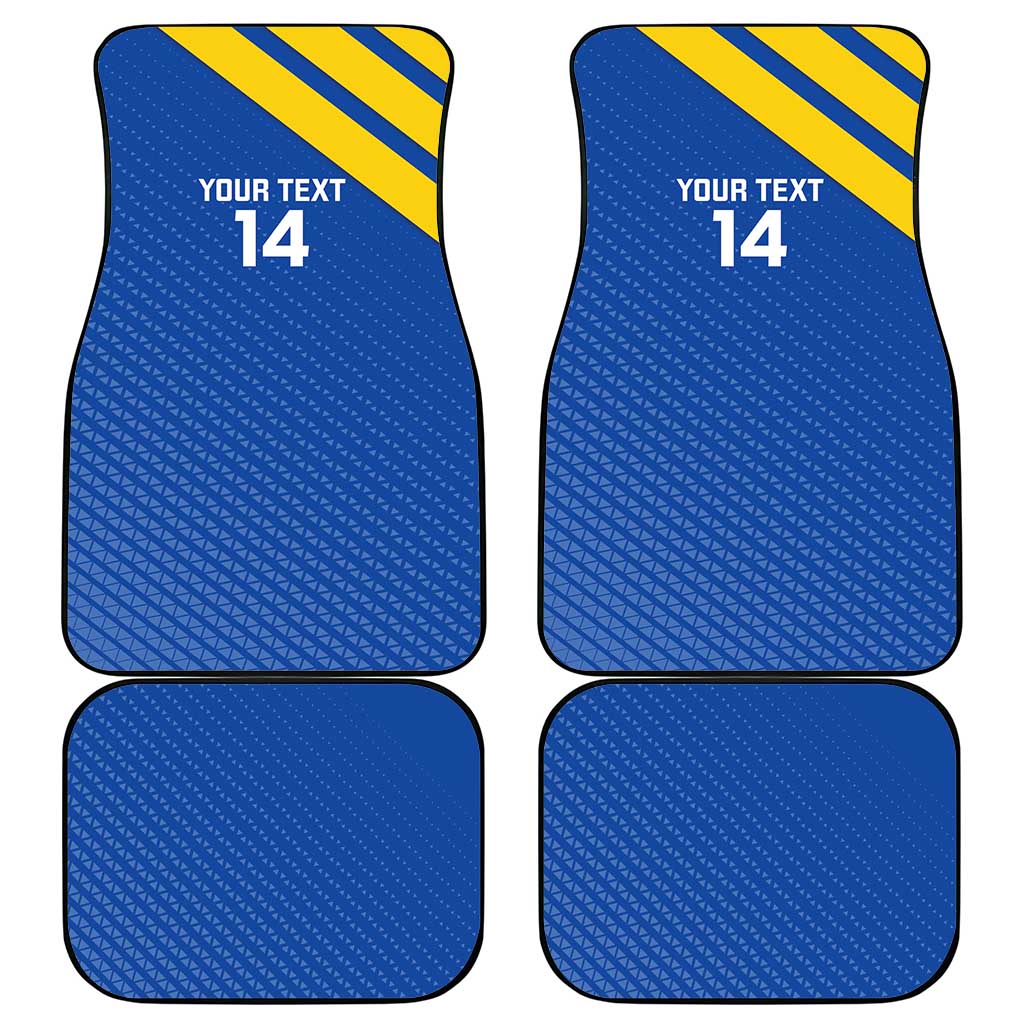 Custom Saint Lucia Football Car Mats 2025 Go Champions - Wonder Print Shop