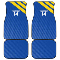 Custom Saint Lucia Football Car Mats 2025 Go Champions - Wonder Print Shop