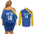 Custom Saint Lucia Football Couples Matching Off Shoulder Short Dress and Long Sleeve Button Shirt 2025 Go Champions - Wonder Print Shop