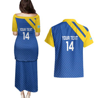 Custom Saint Lucia Football Couples Matching Puletasi and Hawaiian Shirt 2025 Go Champions - Wonder Print Shop