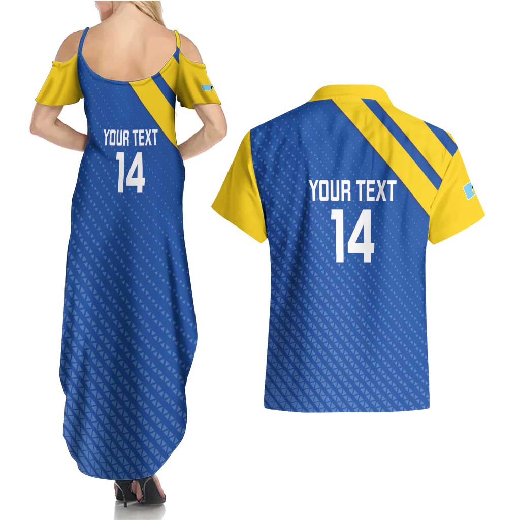 Custom Saint Lucia Football Couples Matching Summer Maxi Dress and Hawaiian Shirt 2025 Go Champions - Wonder Print Shop