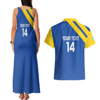 Custom Saint Lucia Football Couples Matching Tank Maxi Dress and Hawaiian Shirt 2025 Go Champions - Wonder Print Shop