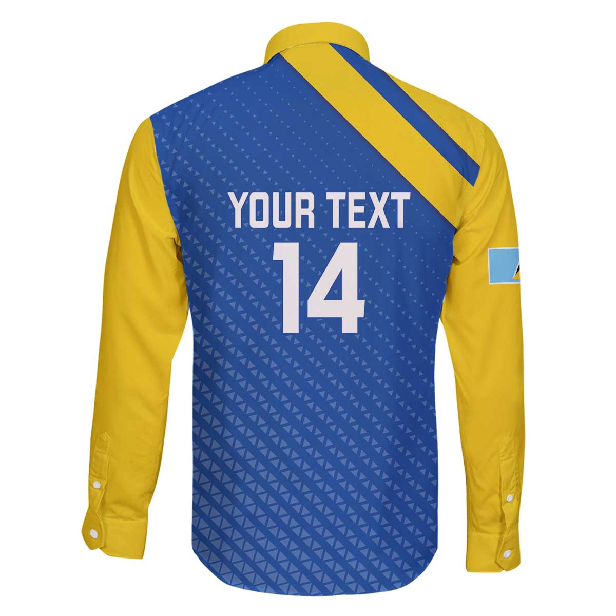 Custom Saint Lucia Football Family Matching Off The Shoulder Long Sleeve Dress and Hawaiian Shirt 2025 Go Champions - Wonder Print Shop