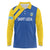 Custom Saint Lucia Football Long Sleeve Polo Shirt 2025 Go Champions - Wonder Print Shop