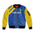 Custom Saint Lucia Football Sleeve Zip Bomber Jacket 2025 Go Champions - Wonder Print Shop