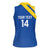 Custom Saint Lucia Football Women Sleeveless Polo Shirt 2025 Go Champions - Wonder Print Shop