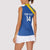 Custom Saint Lucia Football Women Sleeveless Polo Shirt 2025 Go Champions - Wonder Print Shop