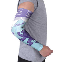 Scotland Football Custom Arm Sleeves 2026 Come On Scottish Dragon Thistle Cyan - Wonder Print Shop