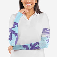 Scotland Football Custom Arm Sleeves 2026 Come On Scottish Dragon Thistle Cyan - Wonder Print Shop