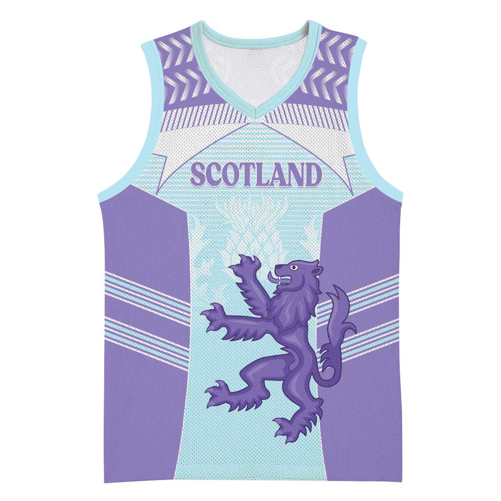 Scotland Football Custom Basketball Jersey 2026 Come On Scottish Dragon Thistle Cyan - Wonder Print Shop