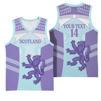 Scotland Football Custom Basketball Jersey 2026 Come On Scottish Dragon Thistle Cyan - Wonder Print Shop