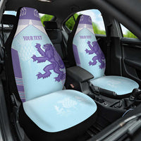 Scotland Football Custom Car Seat Cover 2026 Come On Scottish Dragon Thistle Cyan - Wonder Print Shop