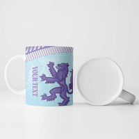 Scotland Football Custom Ceramic Mug 2026 Come On Scottish Dragon Thistle Cyan - Wonder Print Shop