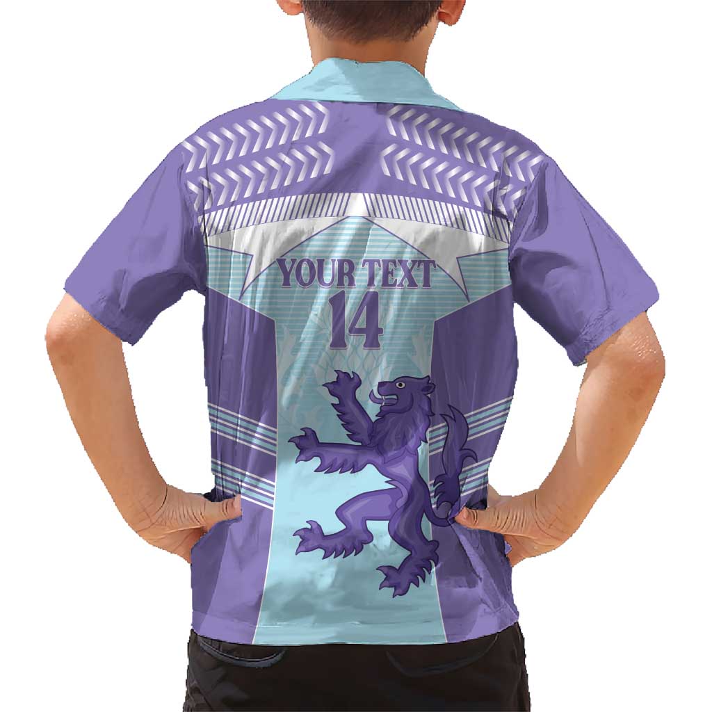 Scotland Football Custom Family Matching Long Sleeve Bodycon Dress and Hawaiian Shirt 2026 Come On Scottish Dragon Thistle Cyan - Wonder Print Shop