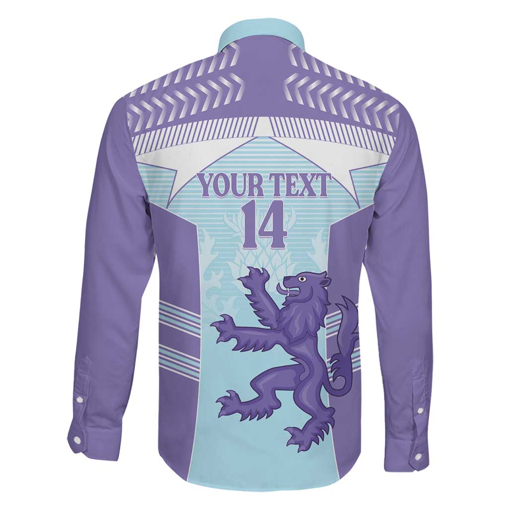 Scotland Football Custom Family Matching Long Sleeve Bodycon Dress and Hawaiian Shirt 2026 Come On Scottish Dragon Thistle Cyan - Wonder Print Shop