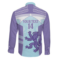 Scotland Football Custom Family Matching Long Sleeve Bodycon Dress and Hawaiian Shirt 2026 Come On Scottish Dragon Thistle Cyan - Wonder Print Shop