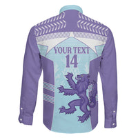 Scotland Football Custom Family Matching Mermaid Dress and Hawaiian Shirt 2026 Come On Scottish Dragon Thistle Cyan - Wonder Print Shop
