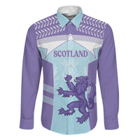 Scotland Football Custom Family Matching Off Shoulder Short Dress and Hawaiian Shirt 2026 Come On Scottish Dragon Thistle Cyan - Wonder Print Shop