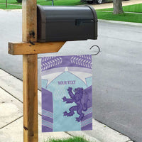 Scotland Football Custom Garden Flag 2026 Come On Scottish Dragon Thistle Cyan - Wonder Print Shop