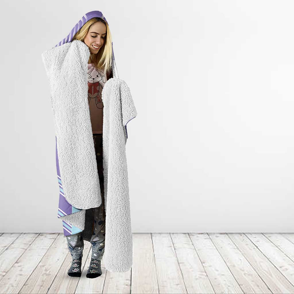 Scotland Football Custom Hooded Blanket 2026 Come On Scottish Dragon Thistle Cyan - Wonder Print Shop