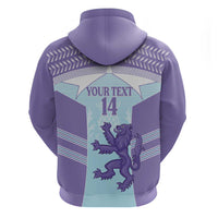Scotland Football Custom Hoodie 2026 Come On Scottish Dragon Thistle Cyan - Wonder Print Shop