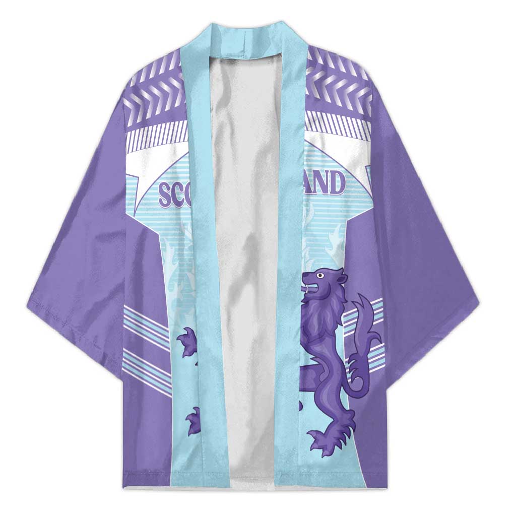 Scotland Football Custom Kimono 2026 Come On Scottish Dragon Thistle Cyan - Wonder Print Shop