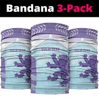 Scotland Football Custom Neck Gaiter 2026 Come On Scottish Dragon Thistle Cyan - Wonder Print Shop