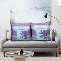 Scotland Football Custom Pillow Cover 2026 Come On Scottish Dragon Thistle Cyan - Wonder Print Shop