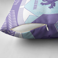 Scotland Football Custom Pillow Cover 2026 Come On Scottish Dragon Thistle Cyan - Wonder Print Shop