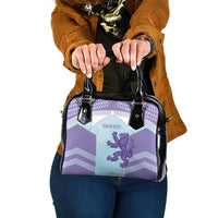 Scotland Football Custom Shoulder Handbag 2026 Come On Scottish Dragon Thistle Cyan - Wonder Print Shop