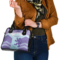 Scotland Football Custom Shoulder Handbag 2026 Come On Scottish Dragon Thistle Cyan - Wonder Print Shop