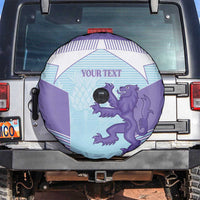 Scotland Football Custom Spare Tire Cover 2026 Come On Scottish Dragon Thistle Cyan - Wonder Print Shop