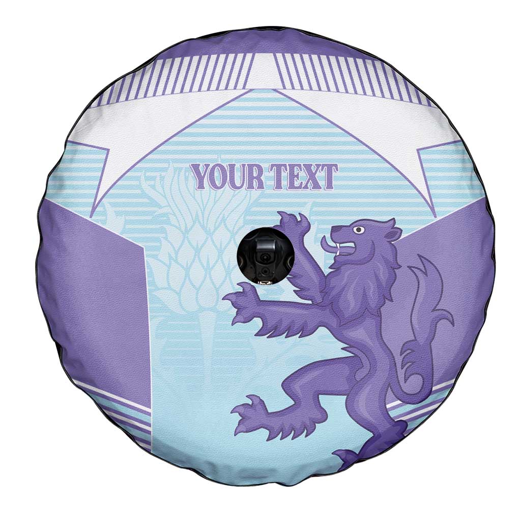 Scotland Football Custom Spare Tire Cover 2026 Come On Scottish Dragon Thistle Cyan - Wonder Print Shop