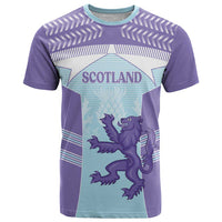 Scotland Football Custom T Shirt 2026 Come On Scottish Dragon Thistle Cyan - Wonder Print Shop