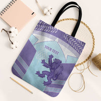 Scotland Football Custom Tote Bag 2026 Come On Scottish Dragon Thistle Cyan - Wonder Print Shop