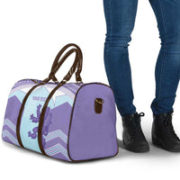 Scotland Football Custom Travel Bag 2026 Come On Scottish Dragon Thistle Cyan - Wonder Print Shop