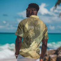 Personalized Afro Haiti Le Saut Hawaiian Shirt Ayiti Waterfall Vintage Grunge Style - Wonder Print Shop