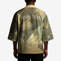 Personalized Afro Haiti Le Saut Kimono Ayiti Waterfall Vintage Grunge Style - Wonder Print Shop