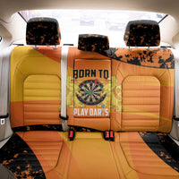 Netherlands Darts Back Car Seat Cover Born To Play Darts Grunge Style - Wonder Print Shop
