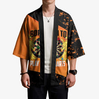 Personalised Netherlands Darts Kimono Born To Play Darts Grunge Style - Wonder Print Shop