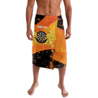 Personalised Netherlands Darts Lavalava Born To Play Darts Grunge Style - Wonder Print Shop