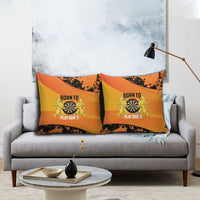 Netherlands Darts Pillow Cover Born To Play Darts Grunge Style - Wonder Print Shop