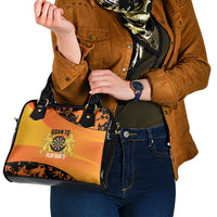 Netherlands Darts Shoulder Handbag Born To Play Darts Grunge Style - Wonder Print Shop
