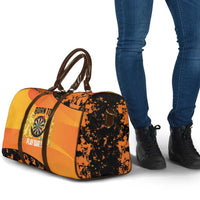 Netherlands Darts Travel Bag Born To Play Darts Grunge Style - Wonder Print Shop