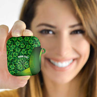 Personalised Ireland Darts AirPods Case Dartboard Irish Shamrock Pattern - Wonder Print Shop