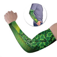 Personalised Ireland Darts Arm Sleeves Dartboard Irish Shamrock Pattern - Wonder Print Shop