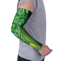Personalised Ireland Darts Arm Sleeves Dartboard Irish Shamrock Pattern - Wonder Print Shop