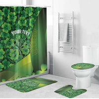 Personalised Ireland Darts Bathroom Set Dartboard Irish Shamrock Pattern - Wonder Print Shop