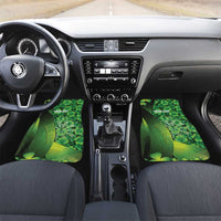 Personalised Ireland Darts Car Mats Dartboard Irish Shamrock Pattern - Wonder Print Shop